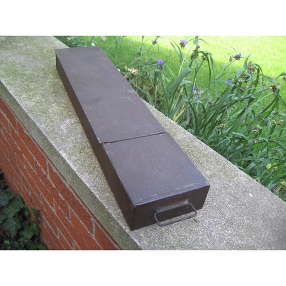 Vintage safety deposit box rustic farmhouse goth - Picture 2 of 7